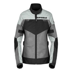 Kurtka motocyklowa tekstylna damska SPIDI TOUR NET LADY BLACK/ICE czarny szary