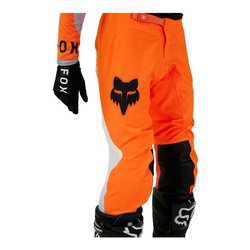 spodnie motocyklowe cross offroad FOX Flexair Magnetic Fluo pomarańczowy