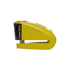 Zapięcie Motocyklowe AUVRAY DK10 – Żółta, 10 mm (klasa S.R.A.) – Blokada Na Tarcze