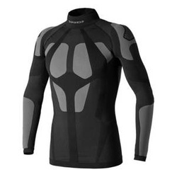 Bluza termoaktywna SPIDI SEAMLESS BLACK/GREY czarny szary