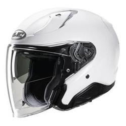 Kask motocyklowy otwarty HJC RPHA 31 perłowy biały