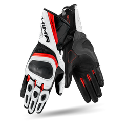 Damskie rękawice motocyklowe miejskie/sportowe Shima MIURA GLOVES czerwony
