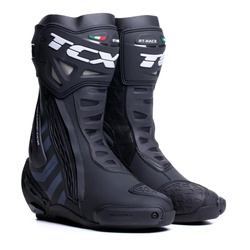 Buty motocyklowe TCX RT-RACE BLACK/DARK GREY czarny szary