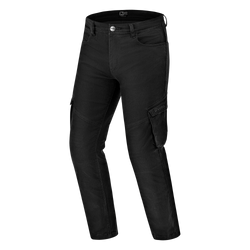 Spodnie jeansowe motocyklowe VORG REVO BLACK czarny