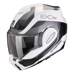 Kask motocyklowy SCORPION EXO-TECH EVO PRO COMMUTA WHITE/SILVER biały srebrny