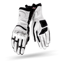 Rękawice motocyklowe turystyczne Shima MODENA biały