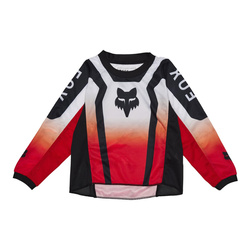 Bluza motocyklowa dziecięca FOX Kids 180 Lean Fluorescent Red
