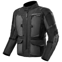 Kurtka motocyklowa tekstylna miejska Shima HERO 2.0 czarny
