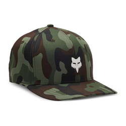 Czapka z daszkiem FOX Head Tech Flexfit Green Camo