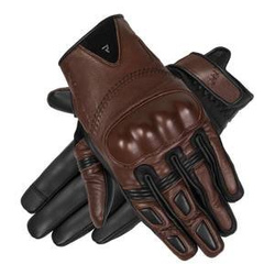 Rękawice motocyklowe miejskie Rebelhorn THUG II brązowy