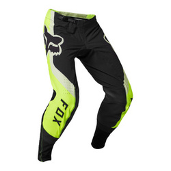 spodnie motocyklowe cross offroad FOX Flexair Efekt Fluo żółty