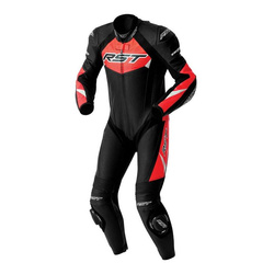 Kombinezon motocyklowy jednoczęściowy RST TRACTECH EVO D3O BLACK/FLUO RED czarny czerwony fluo