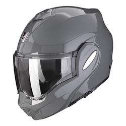 Kask motocyklowy SCORPION EXO-TECH EVO SOLID CEMENT GREY szary