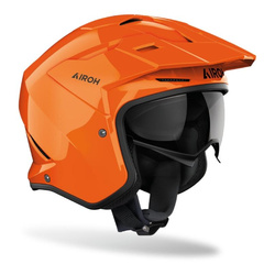 Kask motocyklowy AIROH KOMBAKT COLOR ORANGE GLOSS pomarańczowy