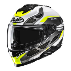 Kask integralny HJC I71 ZEST WHITE/YELLOW biały żółty