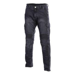 Spodnie jeans SECA SQUARE BLACK czarny szary