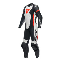 Kombinezon jednoczęściowy damski DAINESE GROBNIK PERFORATED LADY BLACK/WHITE/RED czarny biały czerwony