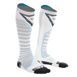 Skarpetki termoaktywne DAINESE DRY LONG SOCK biały niebieski