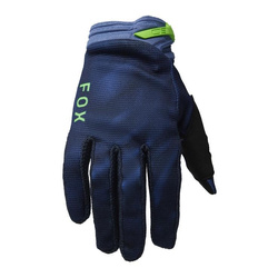 Rękawice motocyklowe dziecięce FOX Junior 180 Taunt Navy