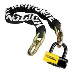 Zapięcie Motocyklowe KRYPTONITE New York 1410 Fahgettaboudit – Łańcuch z Kłódką, 14 mm x 100 cm – Uniwersalny