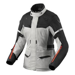 Kurtka motocyklowa damska REVIT OUTBACK 4 H2O LADY SILVER/BLACK srebrny czarny czerwony fluo