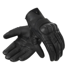 Damskie rękawice motocyklowe miejskie perforowane Rebelhorn THUG czarny