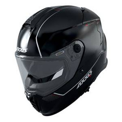 Kask motocyklowy AXXIS HAWK SOLID MATT BLACK czarny mat