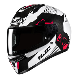 Kask motocyklowy integralny HJC C10 Aspa biały/czarny
