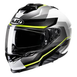 Kask motocyklowy integralny HJC I71 Nior szary/żółty
