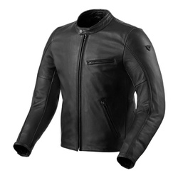 Kurtka skórzana REVIT RINO BLACK czarny