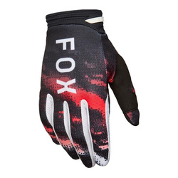 Rękawice cross FOX 180 KAIROS WHITE/FLUO RED biały czerwony fluo