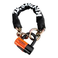 Zapięcie Motocyklowe KRYPTONITE New York 1275 – Cinch Ring Chain, 12 mm x 75 cm – Uniwersalny