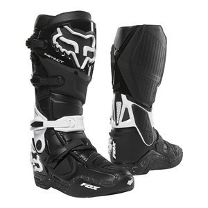 Buty motocyklowe cross/mx FOX INSTINCT 2.0 BLACK/WHITE czarny biały