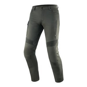 Jeansy motocyklowe Rebelhorn VANDAL TWILL oliwkowy