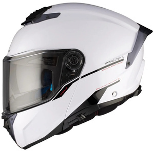 Kask motocyklowy MT ATOM 2 SV SOLID GLOSS PEARL WHITE biały