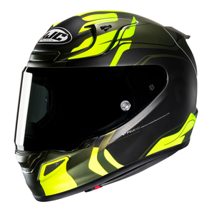 Kask motocyklowy integralny HJC RPHA 12 Lawin żółty/czarny