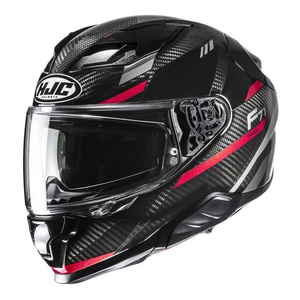 Kask integralny HJC F71 CARBON ESIRA BLACK/RED czarny czerwony