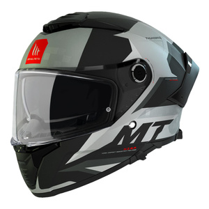 Kask motocyklowy MT THUNDER 4 SV EXEO GLOSS PEARL TITANIUM czarny szary