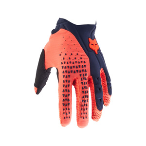 Rękawice cross offroad mtb FOX Pawtector Navy/pomarańczowy