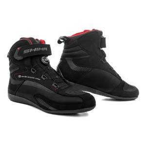Buty motocyklowe krótkie/miejskie/turystyczne Shima EXO czarny