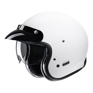 Kask motocyklowy otwarty HJC V31 biały