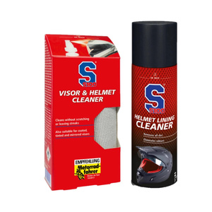 Zestaw motocyklowy S100 do wizjera i wnętrza kasku