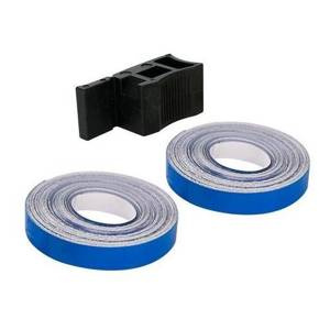 Taśma paski na rant felgi motocyklowej LAMPA RACING BLUE