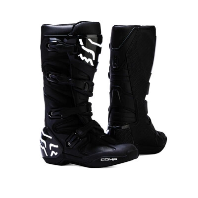 Dziecięce buty motocyklowe cross offroad mtb FOX Comp czarny Junior