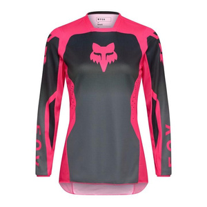 Bluza motocyklowa cross damska FOX LADY 180 SHIELD BLACK/PINK czarny różowy