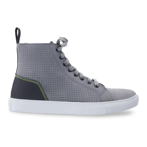 Buty motocyklowe miejskie/trampki Rebelhorn TRAMP II szary-czarny-żółty fluo
