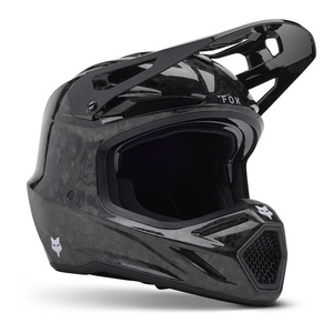 Kask motocyklowy FOX V3 RS Carbon Solid Black