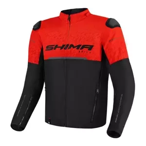 Kurtka motocyklowa tekstylna miejska Shima DRIFT czerwony