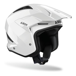 Kask motocyklowy AIROH TRR II COLOR WHITE GLOSS biały