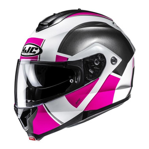 Kask szczękowy HJC C91N JYN PINK/GREY różowy szary